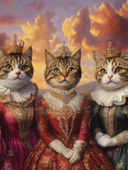Load image into Gallery viewer, Custom Royal Pet Portrait, Renaissance Dog or Cat Canvas