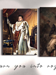 Load image into Gallery viewer, Custom Royal Portrait Art, Personalized Female Renaissance Style