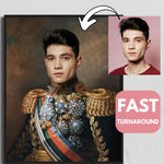 Load image into Gallery viewer, Custom Royal Human Portrait, Renaissance Style, Personalized Gift
