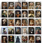 Load image into Gallery viewer, Custom Royal General Dog Portrait Military Pet Art Personalized Christmas Gift Canvas Decor
