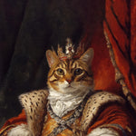 Load image into Gallery viewer, Custom Royal Pet Portrait - Renaissance Style Pet Painting (Digital File)

