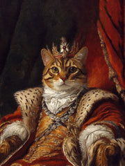 Load image into Gallery viewer, Custom Royal Pet Portrait - Renaissance Style Pet Painting (Digital File)