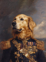 Load image into Gallery viewer, Custom Royal Pet Portrait: Renaissance Style Gallery Canvas