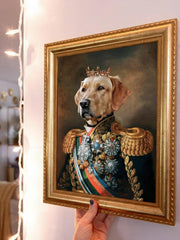 Load image into Gallery viewer, CUSTOM Pet Portrait Canvas from Photo, Funny Poker Cat Dog Home Art, Personalised Gift