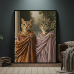 Load image into Gallery viewer, Custom Renaissance Pet Portrait – Royal Pet Painting on Canvas
