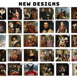Load image into Gallery viewer, Custom Royal Renaissance Portrait, Personalized Family Canvas
