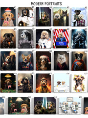 Load image into Gallery viewer, Custom Funny Dog Bathroom Art Reading Newspaper Toilet Portrait Personalized Housewarming Gift