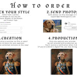 Load image into Gallery viewer, Custom Awkward Family Portrait Ugly Sweater Christmas Pet Art Funny Human Dog
