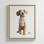 Load image into Gallery viewer, Custom Pet Portrait from Photo, Dog &amp; Cat Memorial Art
