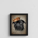 Load image into Gallery viewer, Personalized Royal Dog HAND Painted Portrait – Custom Renaissance Pet Art on Canvas
