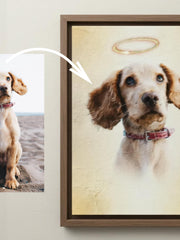 Load image into Gallery viewer, Custom Royal Cat Portrait, Renaissance Pet Canvas Art