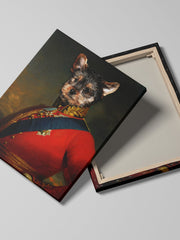 Load image into Gallery viewer, The Duke - Custom Pet Canvas - Your Pet as Duke

