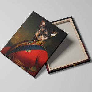 The Duke - Custom Pet Canvas - Your Pet as Duke