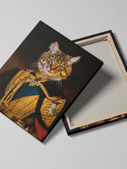 Load image into Gallery viewer, The Major Duke - Custom Pet Canvas - Your Pet as Major Duke
