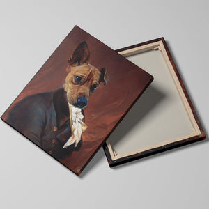 The Field Viscount - Custom Pet Canvas - Your Pet as Viscount