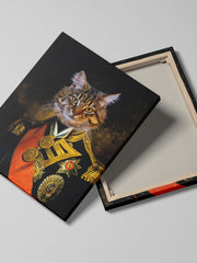 Load image into Gallery viewer, The Fleet admiral - Custom Pet Canvas - Your Pet as Fleet admiral
