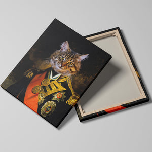 The Fleet admiral - Custom Pet Canvas - Your Pet as Fleet admiral