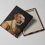 Load image into Gallery viewer, The Field Baron - Custom Pet Canvas - Your Pet as Baron
