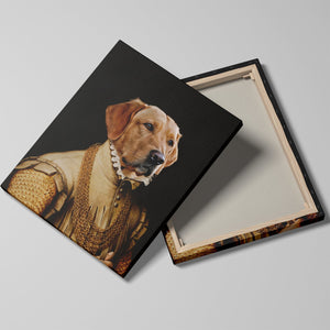 The Field Baron - Custom Pet Canvas - Your Pet as Baron