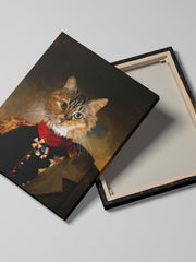 Load image into Gallery viewer, The Knight - Custom Pet Canvas - Your Pet as Knight
