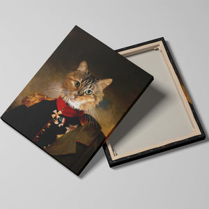 The Knight - Custom Pet Canvas - Your Pet as Knight