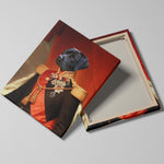 Load image into Gallery viewer, The Marshal  - Custom Pet Canvas - Your Pet as Marshal
