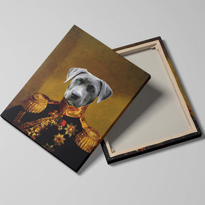 The Brigadier General - Custom Pet Canvas - Your Pet as Brigadier General