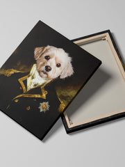 Load image into Gallery viewer, The Grand Admiral  - Custom Pet Canvas - Your Pet as Grand Admiral