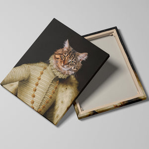 The Prince  - Custom Pet Canvas - Your Pet as Prince