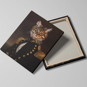 The Lieutenant Colonel - Custom Pet Canvas - Your Pet as Lieutenant Colonel