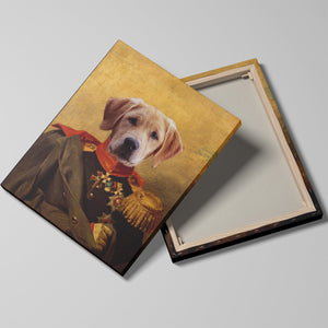 The Sergeant Major General - Custom Pet Canvas - Your Pet as Sergeant Major General