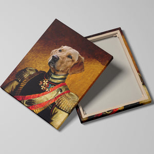 The Sergeant - Custom Pet Canvas - Your Pet as Sergeant