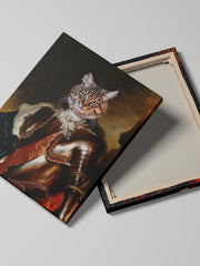 Load image into Gallery viewer, The Captain General - Custom Pet Canvas - Your Pet as Captain General
