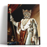 Load image into Gallery viewer, The Napoleon - Custom Pet Canvas - Your Pet as Napoleon
