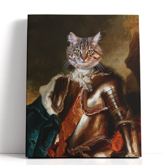 The Captain General - Custom Pet Canvas - Your Pet as Captain General