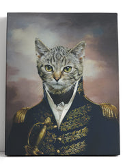 Load image into Gallery viewer, The Sergeant - Custom Pet Canvas - Your Pet as Sergeant
