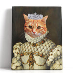 Load image into Gallery viewer, The Duchess - Custom Pet Canvas - Your Pet as Duchess
