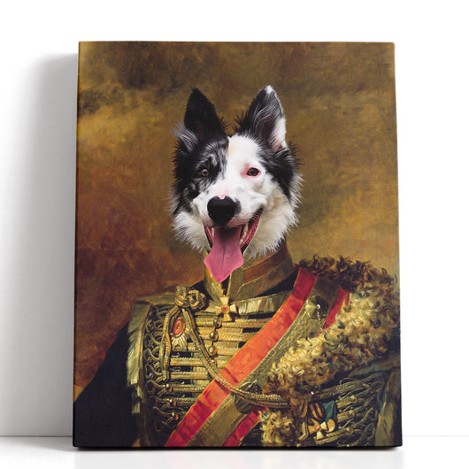 The General - Custom Pet Canvas - Your Pet as General