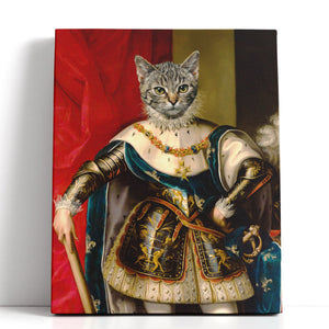 The Marquis - Custom Pet Canvas - Your Pet as Marquis