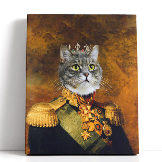 The Lieutenant general - Custom Pet Canvas - Your Pet as Lieutenant general