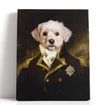 Load image into Gallery viewer, The Grand Admiral  - Custom Pet Canvas - Your Pet as Grand Admiral

