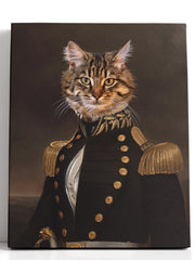 Load image into Gallery viewer, The Lieutenant Colonel - Custom Pet Canvas - Your Pet as Lieutenant Colonel
