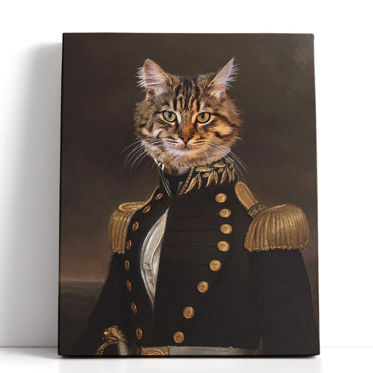 The Lieutenant Colonel - Custom Pet Canvas - Your Pet as Lieutenant Colonel