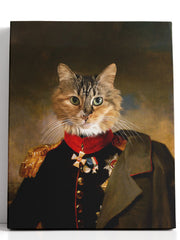 Load image into Gallery viewer, The Knight - Custom Pet Canvas - Your Pet as Knight

