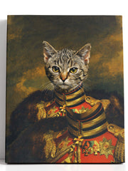 Load image into Gallery viewer, The Lord Marshal - Custom Pet Canvas - Your Pet as Lord Marshal
