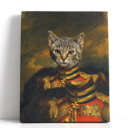 The Lord Marshal - Custom Pet Canvas - Your Pet as Lord Marshal