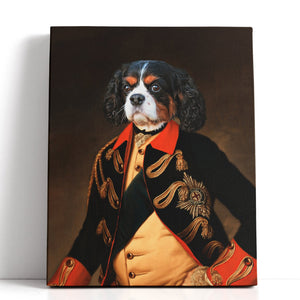 The Duke - Custom Pet Canvas - Your Pet as Duke