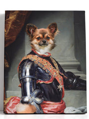 Load image into Gallery viewer, The King of Spain - Custom Pet Canvas - Your Pet as King of Spain
