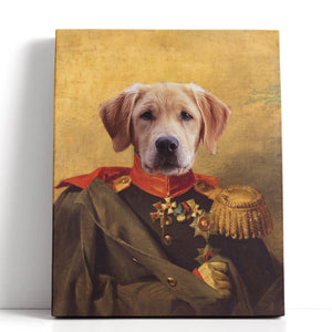 The Sergeant Major General - Custom Pet Canvas - Your Pet as Sergeant Major General