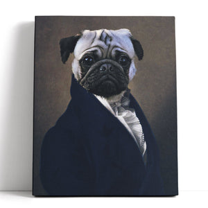 The Major - Custom Pet Canvas - Your Pet as Major